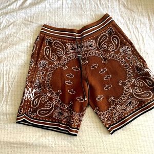 AMIRI BANDANNA SHORTS